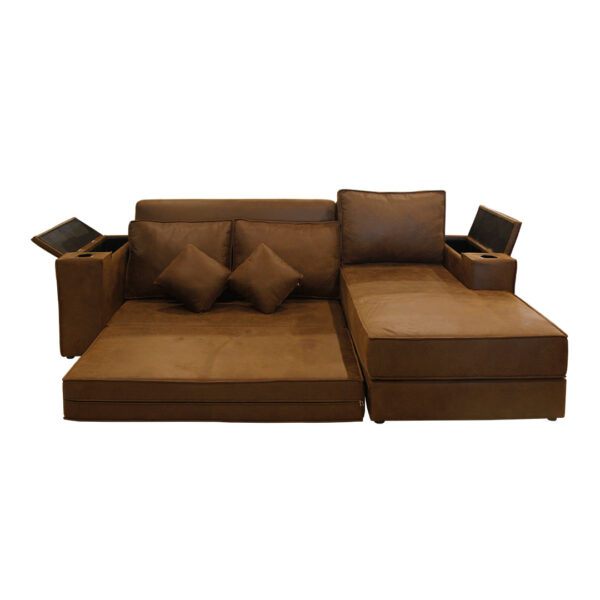 โซฟา_โซฟา BERLIN-L 3 ที่นั่ง หนัง (SOFT TECH ) สีน้ำตาล ราคา 18,900_2