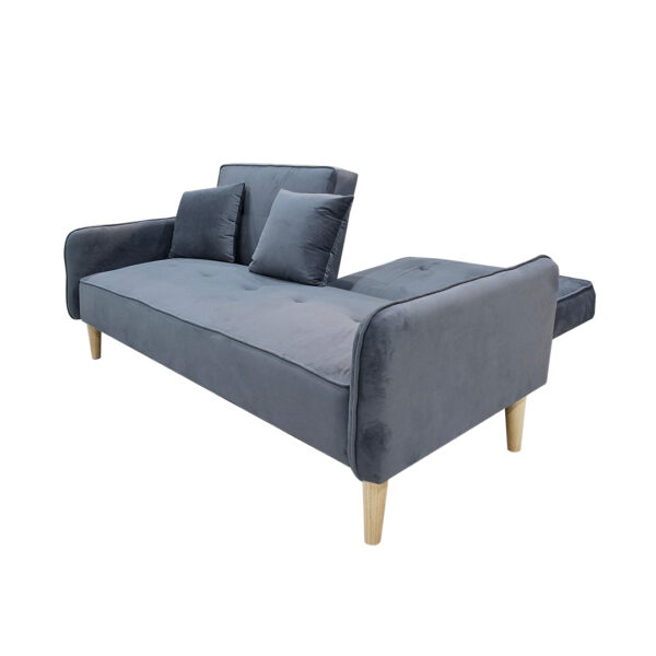 โซฟา_โซฟาปรับนอน สตีล STEEL ผ้า 337-29 สีเทา_2